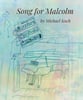 Song for Malcolm piano sheet music cover